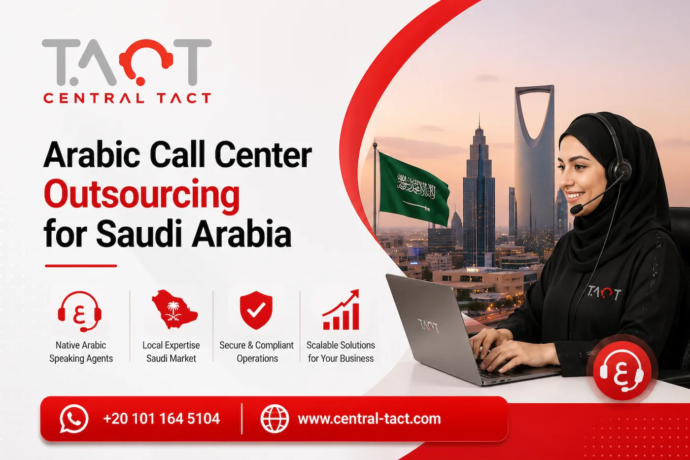 Arabic Call Center Outsourcing for Saudi Arabia