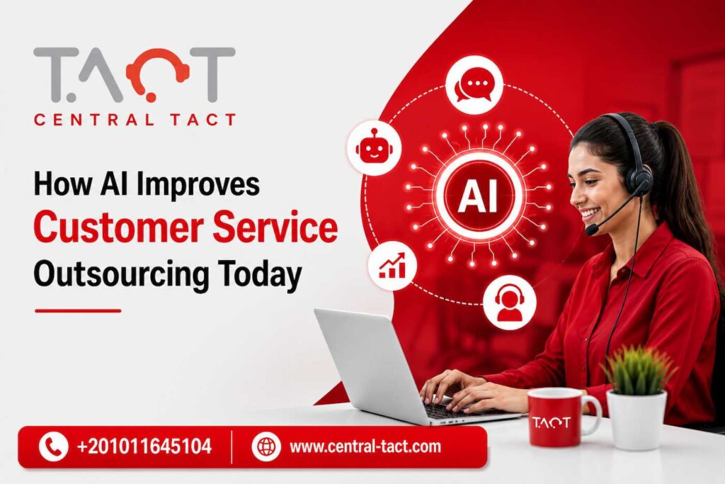 How AI Improves Customer Service Outsourcing Today